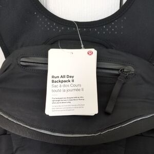 lululemon athletica Black Run All Day Backpack II